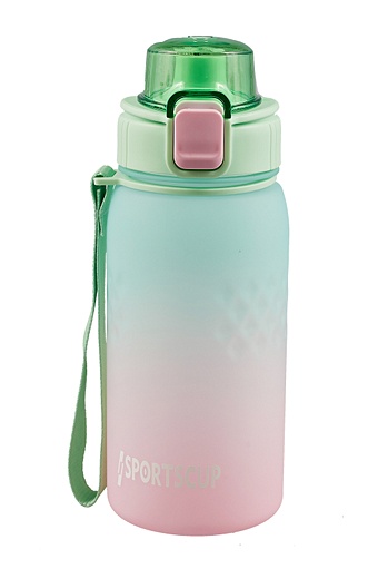 Бутылка Sports Cup градиент (пластик) (800мл) (12-7664-BT3) outdoor children s sports water cup portable kettle sports cup plastic water cup leakproof cup hiking sport water bottle 300ml