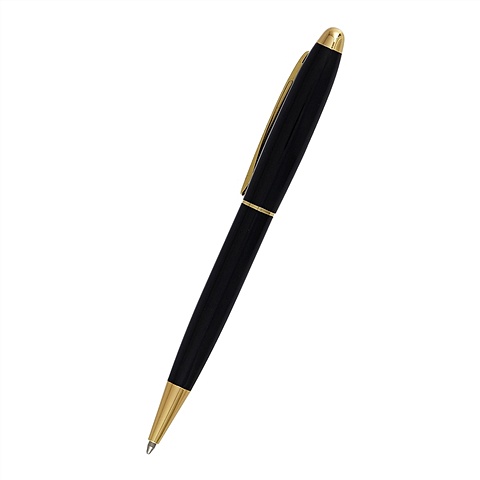 ручка чёрная в подарочной упаковке Ручка «Premier» чёрная с жёлтым металлом в подарочной упаковке