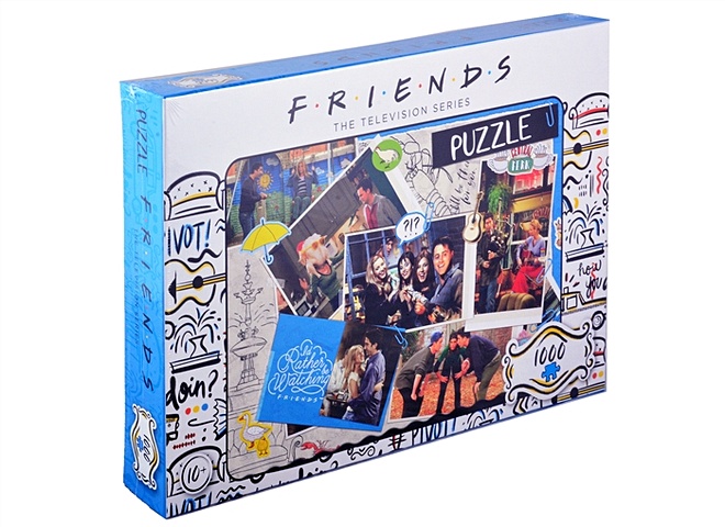 Пазл Friends / Друзья Коллаж, 1000 деталей пазлы educa пазл коллаж крышки 1000 деталей
