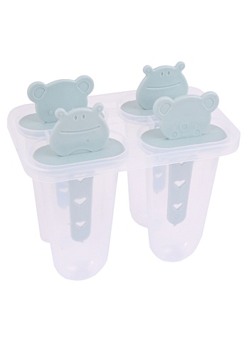 Набор формочек для мороженого Зверюшки (ПВХ) (4 шт) набор формочек для мороженого котики пвх 4 шт