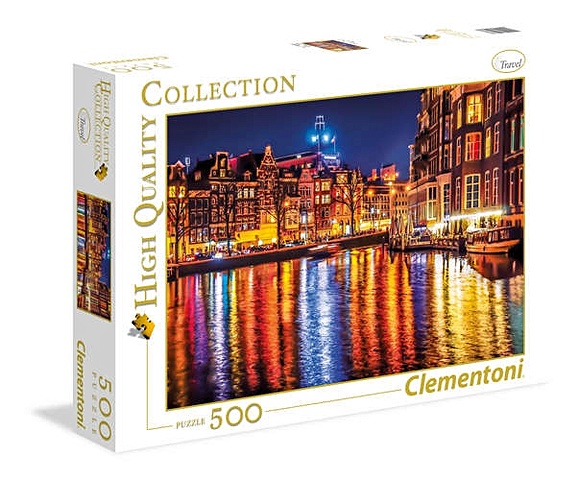 Пазл Clementoni 500 эл. 49*36см. HQ Амстердам пазл clementoni 500 эл классика волшебные существа 35054