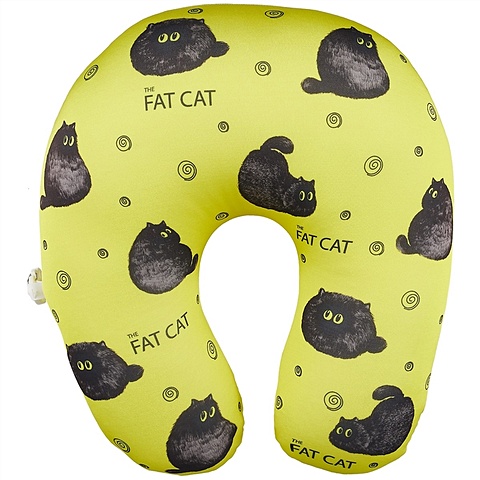 Подголовник-антистресс «Fat Cat», 35 х 35 см