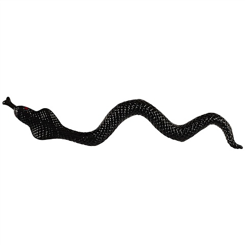 Лизун «Змея чёрная», 27 см лизун bondibon змея оранжевый