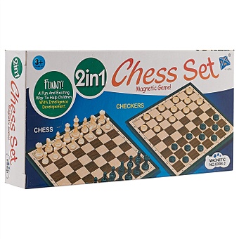 Набор для игры в шахматы и шашки