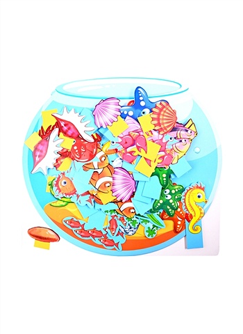 Цветкова Т. Волшебный аквариум. Оформительский и Дидактический набор. 68 картинок