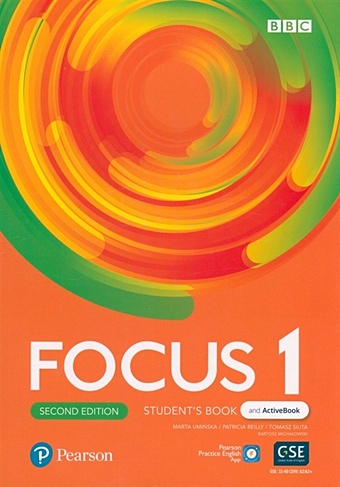 цена Reilly P., Uminska M., Siuta T. Focus 1. Second Edition. Students Book + Active Book