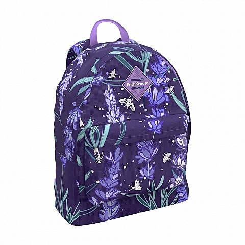 Рюкзак Lavender 1 отд., 29x39x13см, ErichKrause сумка шоппер на молнии lavender 1 отд 39x38x12см erichkrause