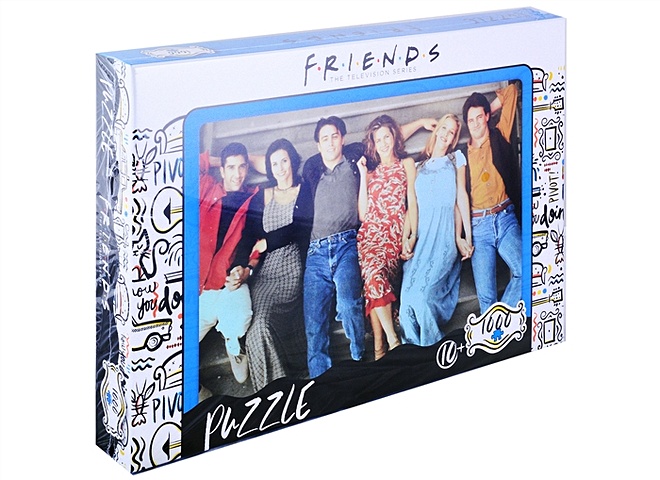 Пазл Friends / Друзья На лестнице, 1000 деталей пазл friends друзья коллаж 1000 деталей