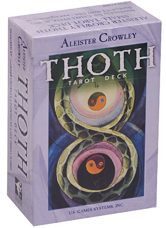 Crowley A. Thoth tarot deck alligo p tarot of new vision 78 cards with instructions