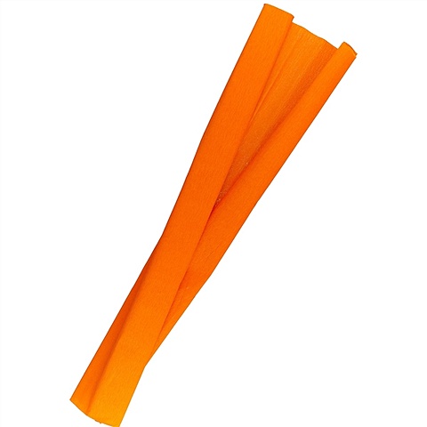 гофрированная бумага неон ярко оранжевая 50 х 250 см Гофрированная бумага «Светло-оранжевая», 50 х 250 см
