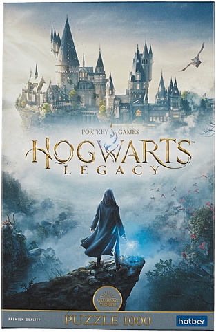 Пазл hatber Hogwarts Legacy-Гарри Поттер, 1000 элементов. Premium коврик для мышки hogwarts legacy
