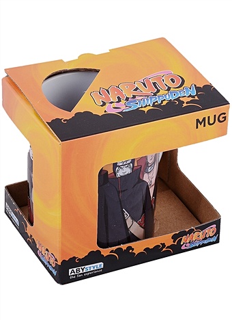 Кружка в подарочной упаковке Аниме Naruto Akatsuki (Наруто) (керамика) (320 мл)