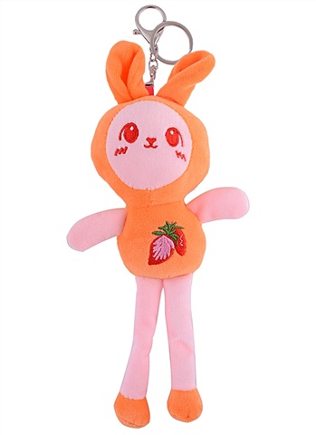 Мягкая игрушка-брелок Заяц-морковка мягкая антистресс игрушка заяц хагги вагги