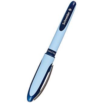 цена Ручка роллер синяя One Hybrid N, 0.7мм, игла, SCHNEIDER