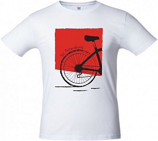 Футболка СПб. Велосипед, цвет белый, р-р XL футболка adidas размер xl [int] белый