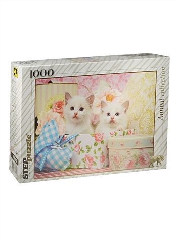 Пазлы 1000 Котята (79100) (680х480) (Animal Collection) (3+) (коробка) пазлы educa пазл котенок 200 деталей