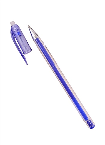Ручка гелевая со стир.чернилами Erasable 0,5 синяя, Crown