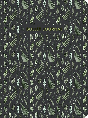 Блокнот «Bullet Journal. Листья», 80 листов блокнот бомбора bullet journal 162x210 80 листов белый