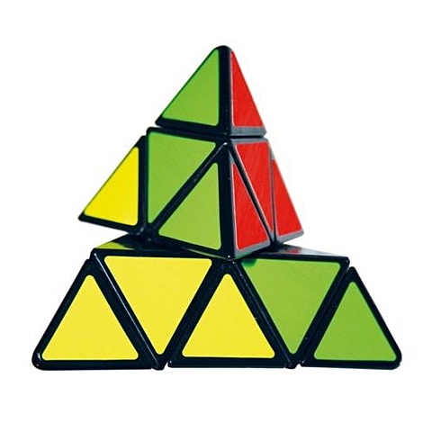 Головоломка Пирамидка pyraminx пирамидка для спидкубинга gan pyraminx mg цветной пластик
