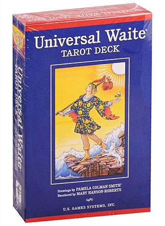 Hanson-Roberts M. Universal Waite Tarot Deck (78 карт + инструкция) комплект универсальное таро уэйта книга universal waite tarot deck and book set