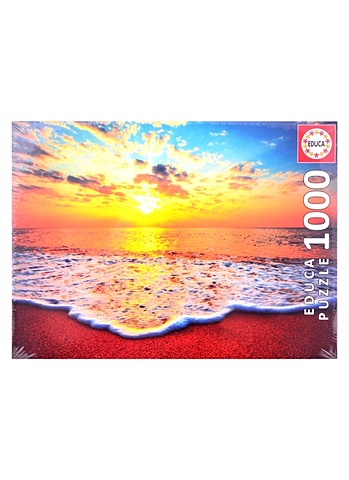 puzzle закат на пляже кейбл бич австралия 1000 деталей Пазл Закат, 1000 деталей