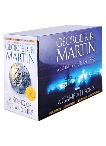 Martin G. A Song of Ice and Fire. A Game of Thrones. A Clash of Kings. A Storm of Swords. A Feast of Crows. A Dance with Dragons (комплект из 5 книг) martin g a song of ice and fire a game of thrones a clash of kings a storm of swords a feast of crows a dance with dragons комплект из 5 книг
