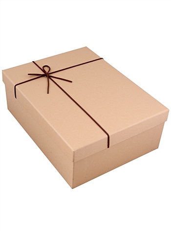 Коробка подарочная Крафт 23*30*11 картон коробка подарочная твой дом крафт 45x35x12