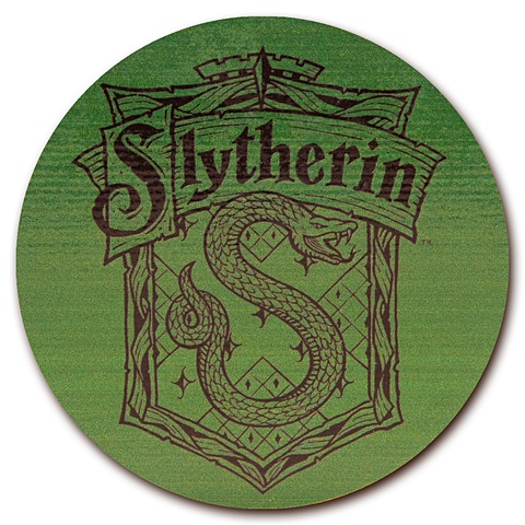 Подставка под напитки Гарри Поттер Слизерин (картон) (11х11) (CST007) герб гарри поттер слизерин 21 см