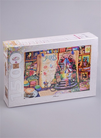 Мозаика Puzzle 1500 Париж. Жизнь - открытая книга пазлы 1500 волки 83046 850х580 art collection 3 коробка