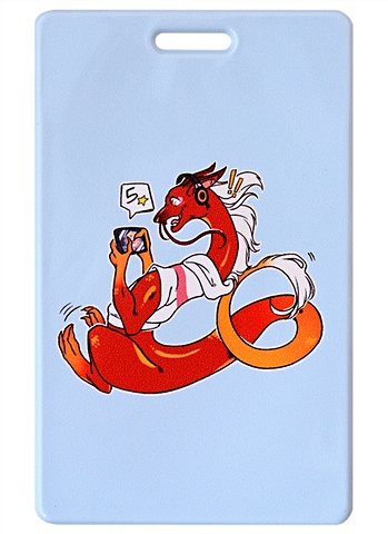 Чехол для карточек Аниме Дракон-геймер (цветной) китай дракон танцующий дракон для фитнеса цветной шелковый квадратный стреймер с головой играющий дракон для пожилых людей среднего воз