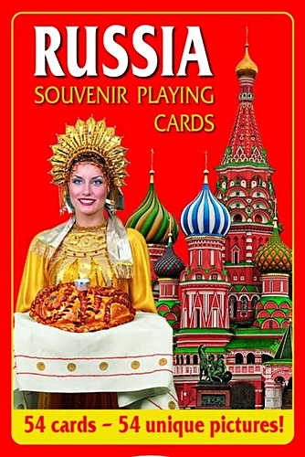 Карты игральные Россия, 54 листа игральные карты помпеи 54 карты