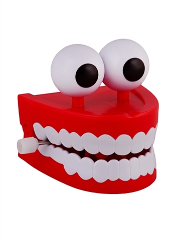 Игрушка заводная Зубастые челюсти, в ПВХ боске заводная игрушка челюсти с глазами