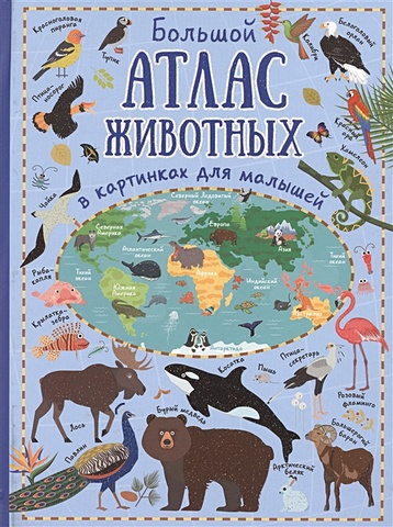 Дорошенко Юлия Игоревна Большой атлас животных в картинках для малышей