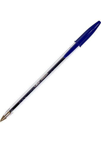 цена Ручка шариковая Bic Cristal синяя, Bic