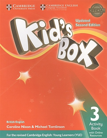 Nixon C., Tomlinson M. Kids Box. British English. Activity Book 3 with Online Resources. Updated Second Edition