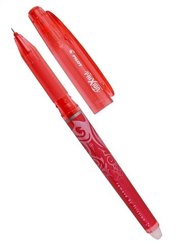 Ручка гелевая со стир.чернилами красная Frixion Point , Pilot ручка гелевая сo стирающимися чернилами синяя apex e 0 5мм berlingo
