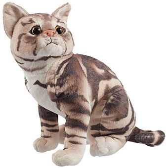 Мягкая игрушка Кот Бенгал, 27 см мягкая игрушка ленивый кот коричневый 50 см