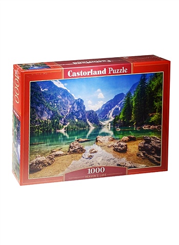 Пазлы 1000 С-103416 Озеро в горах (68х47см) (Castorland) puzzle 300 поезд в горах castorland