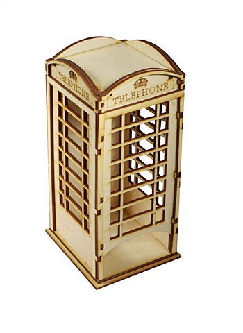 чайный домик телефонная будка Чайный домик Телефонная будка (152132-S) (дерево) (упаковка)