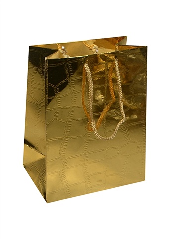 пакет подарочный бумажный кожа желтый металлик а5 Пакет подарочный бумажный Кожа А6