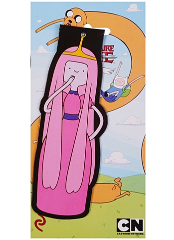 Adventure time Закладка фигурная Принцесса Бубльгум настольная игра adventure time карточные войны принцесса бубльгум против принцессы пупырки арт 1709 шоколад кэт 12 для геймера 60г набор