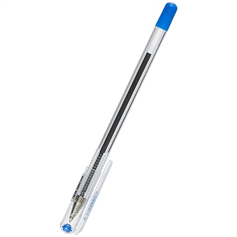Ручка шариковая синяя Option, 0.7мм, чернила на масл.основе, MunHwa