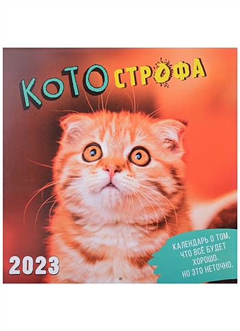 Календарь настенный на 2023 год КОТОстрофа