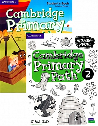 berber a cambridge primary path level 1 students book with creative journal комплект из 2 х книг Zapiain G. Cambridge Primary Path. Level 2. Students Book with Creative Journal (комплект из 2-х книг)
