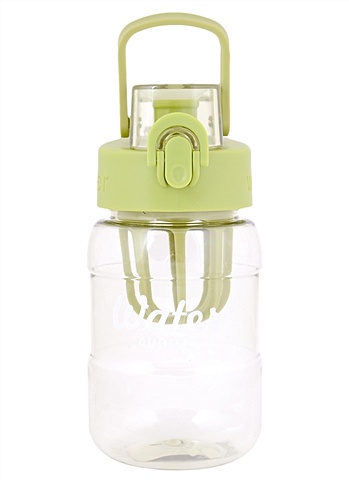 Бутылка Water (пластик) (400мл) бутылка 100% water пластик 700мл 12 07664 7011