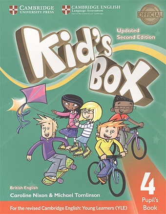Nixon C., Tomlinson M. Kids Box. British English. Pupils Book 4. Updated Second Edition nixon c tomlinson m kids box british english starter class book cd updated second edition