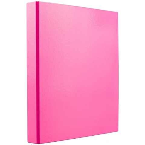 цена Папка архивная 35мм А4 Neon 4 кольца, розовый