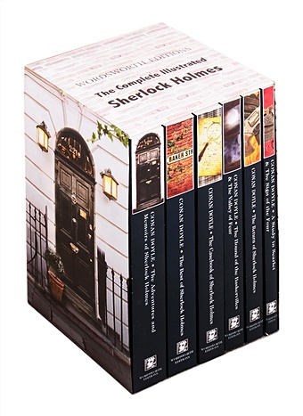 Doyle A. Complete Sherlock Holmes Collection (комплект из 6 книг) дойл артур конан the valley of fear and the case book of sherlock holmes долина ужаса и архив шерлока холмса на англ яз