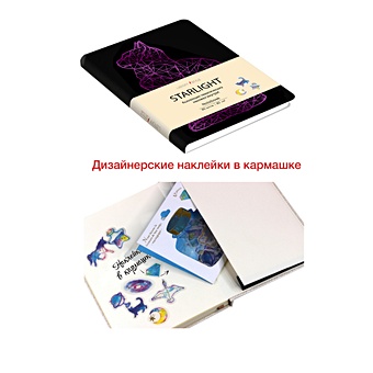 Книга для записей «STARLIGHT. Кошка», B6, 80 листов vodonagrevatel gorenje ftg 80 sm b6