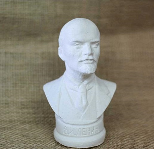 Бюст В.И. Ленина, 12*10 см. бюст ленина фигура статуэтка гипс 17 см бронза